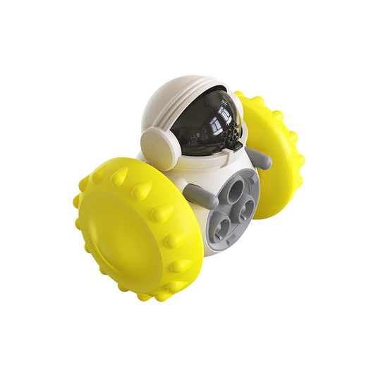 Interactive Pet Slow Feeder Toy Car for Cats & Dogs