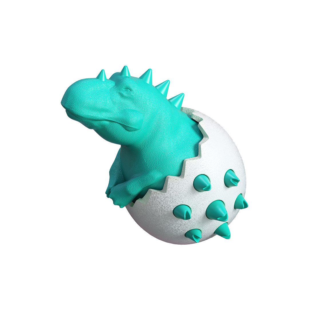 Wild Boar Egg Dog Toothbrush Chew Toy