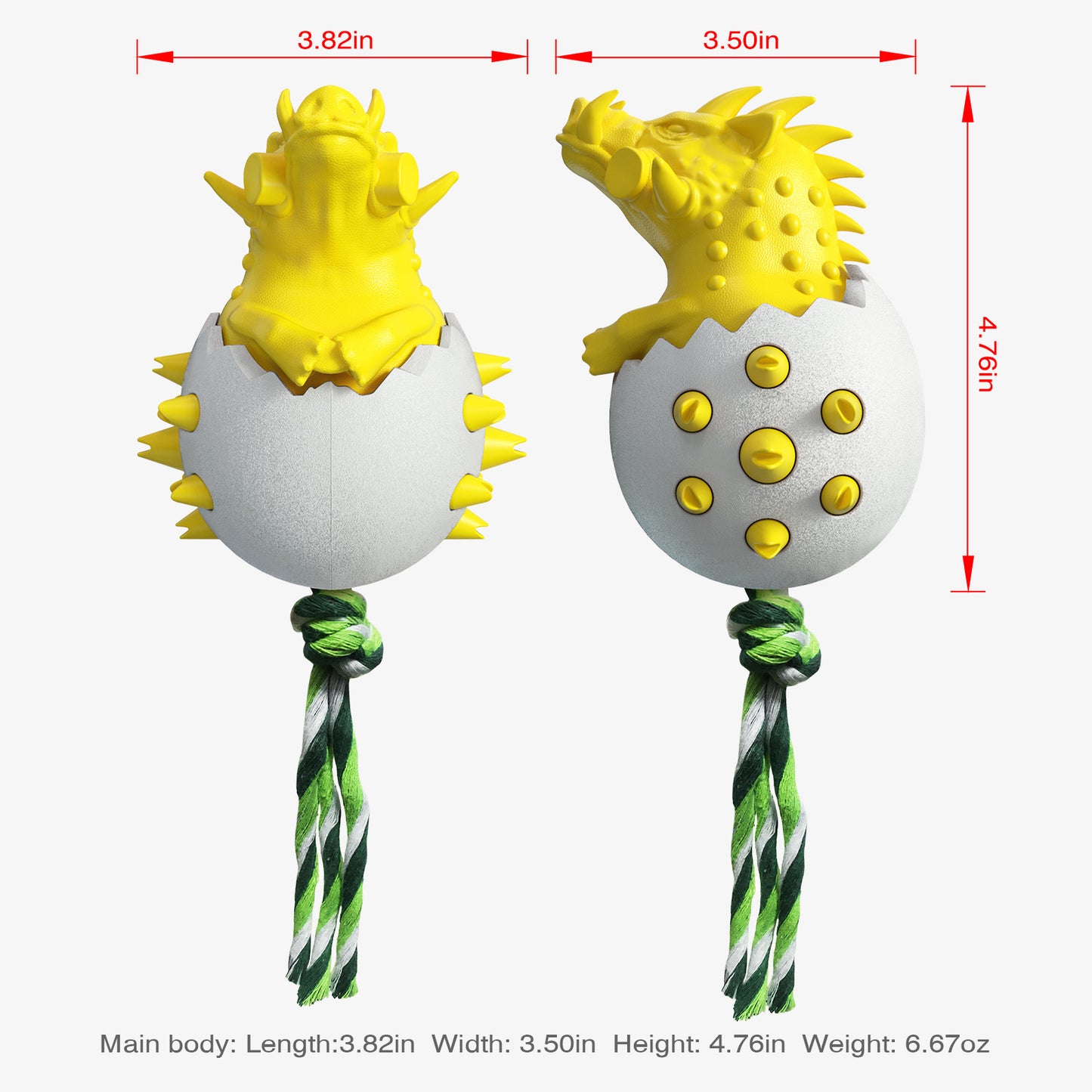 Wild Boar Egg Dog Toothbrush Chew Toy