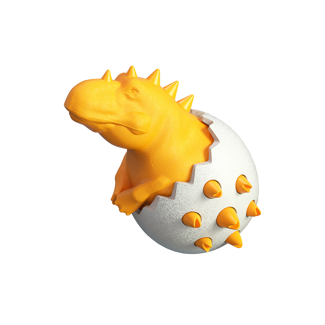 Wild Boar Egg Dog Toothbrush Chew Toy