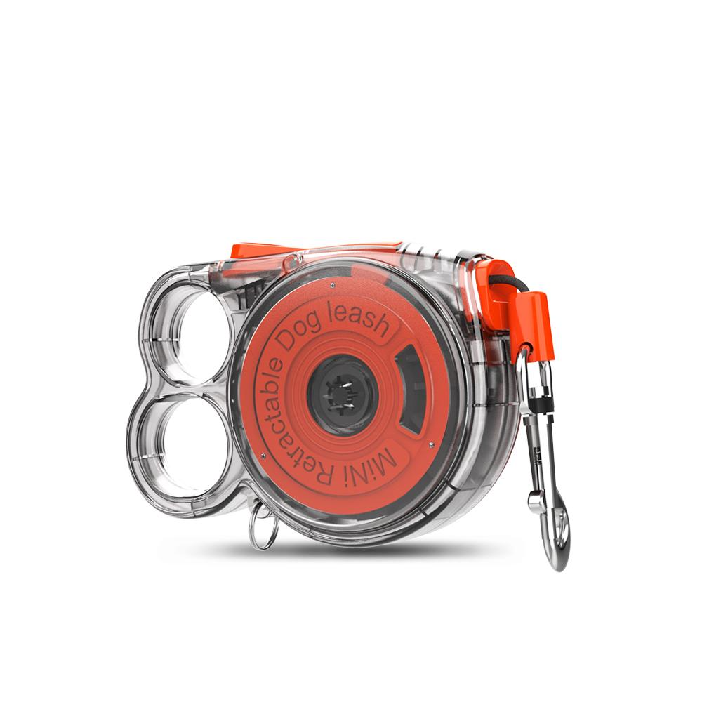 Mini Retractable Dog Leash for Small Pets – Lightweight & Portable
