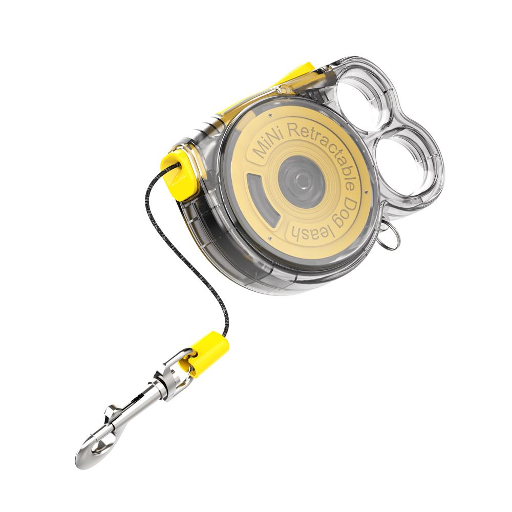 Mini Retractable Dog Leash for Small Pets – Lightweight & Portable