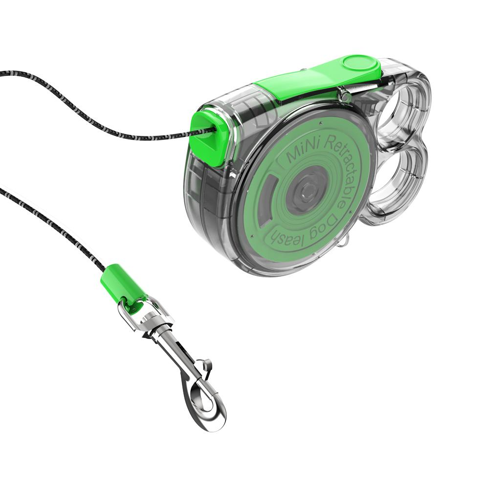 Mini Retractable Dog Leash for Small Pets – Lightweight & Portable